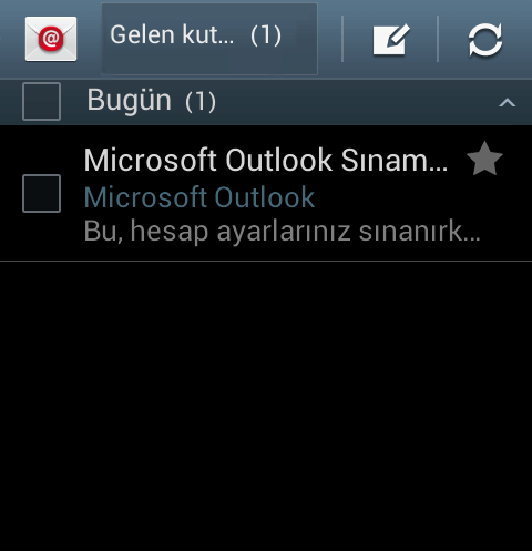 Android E-Posta Kurulumu Adım 8